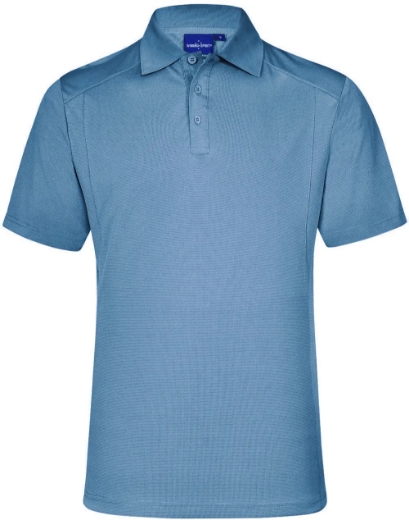 Picture of Winning Spirit, Mens Bamboo Charcoal S/S Polo